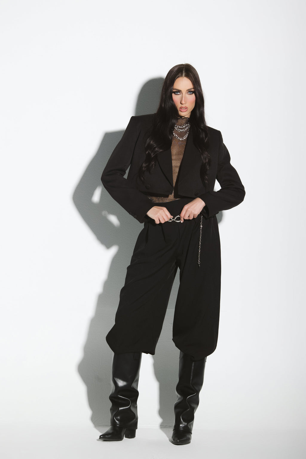 Cropped Blazer