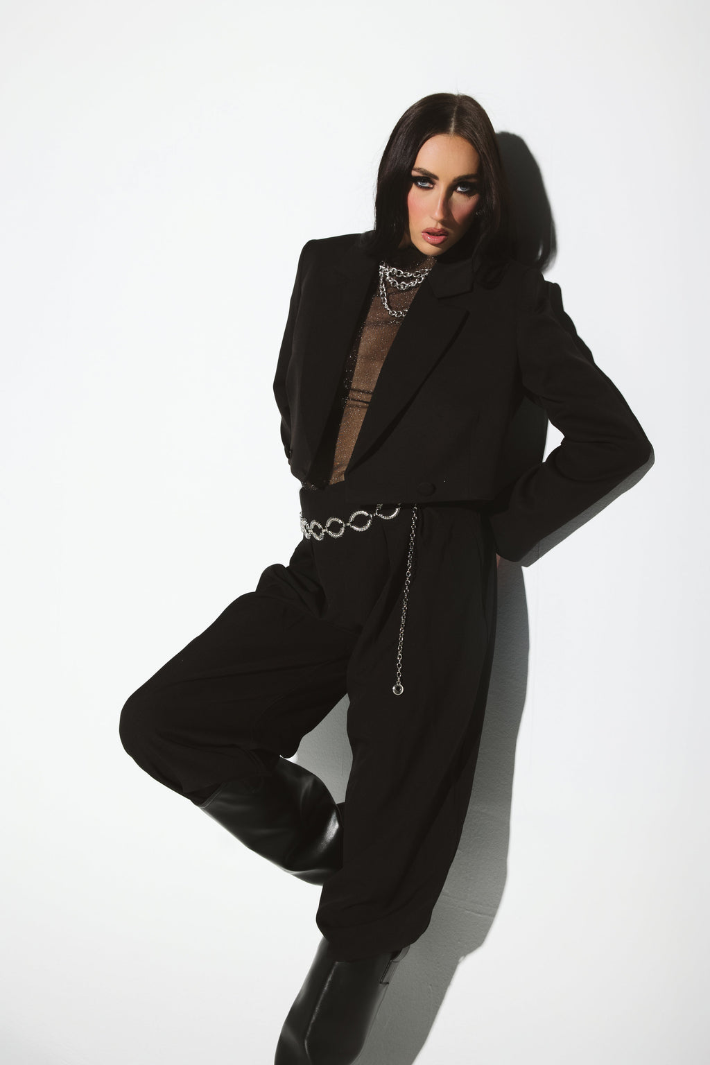 Cropped Blazer