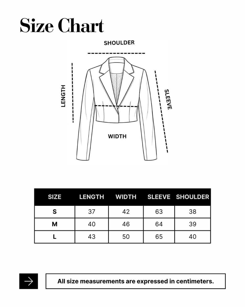 Cropped Blazer
