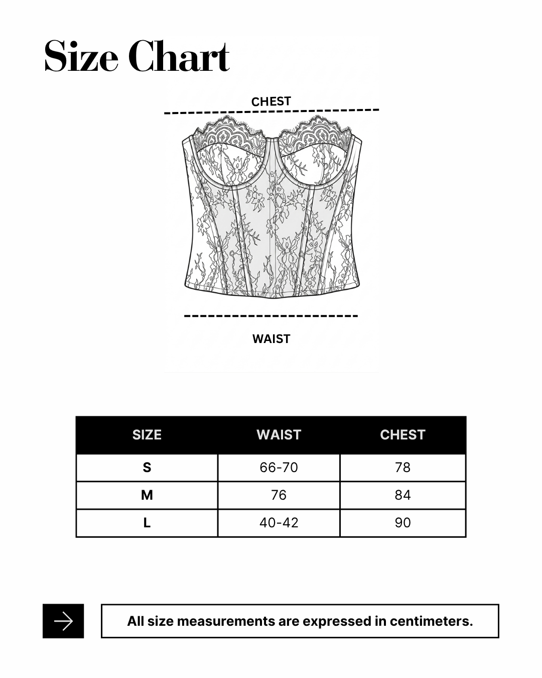 iconic curve corset